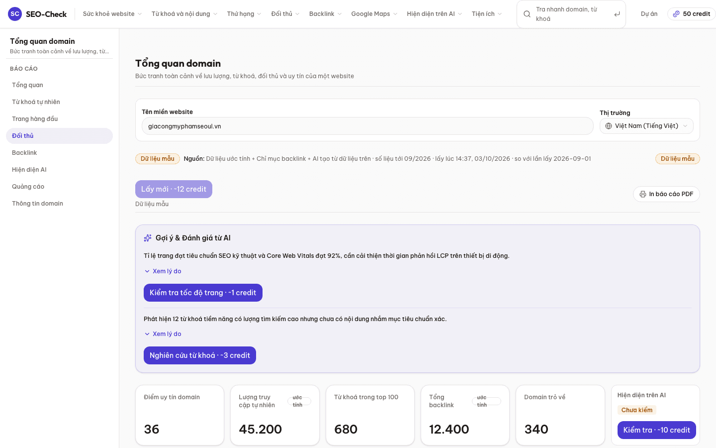 Chi tiết theo loại lỗi — Audit toàn bộ website